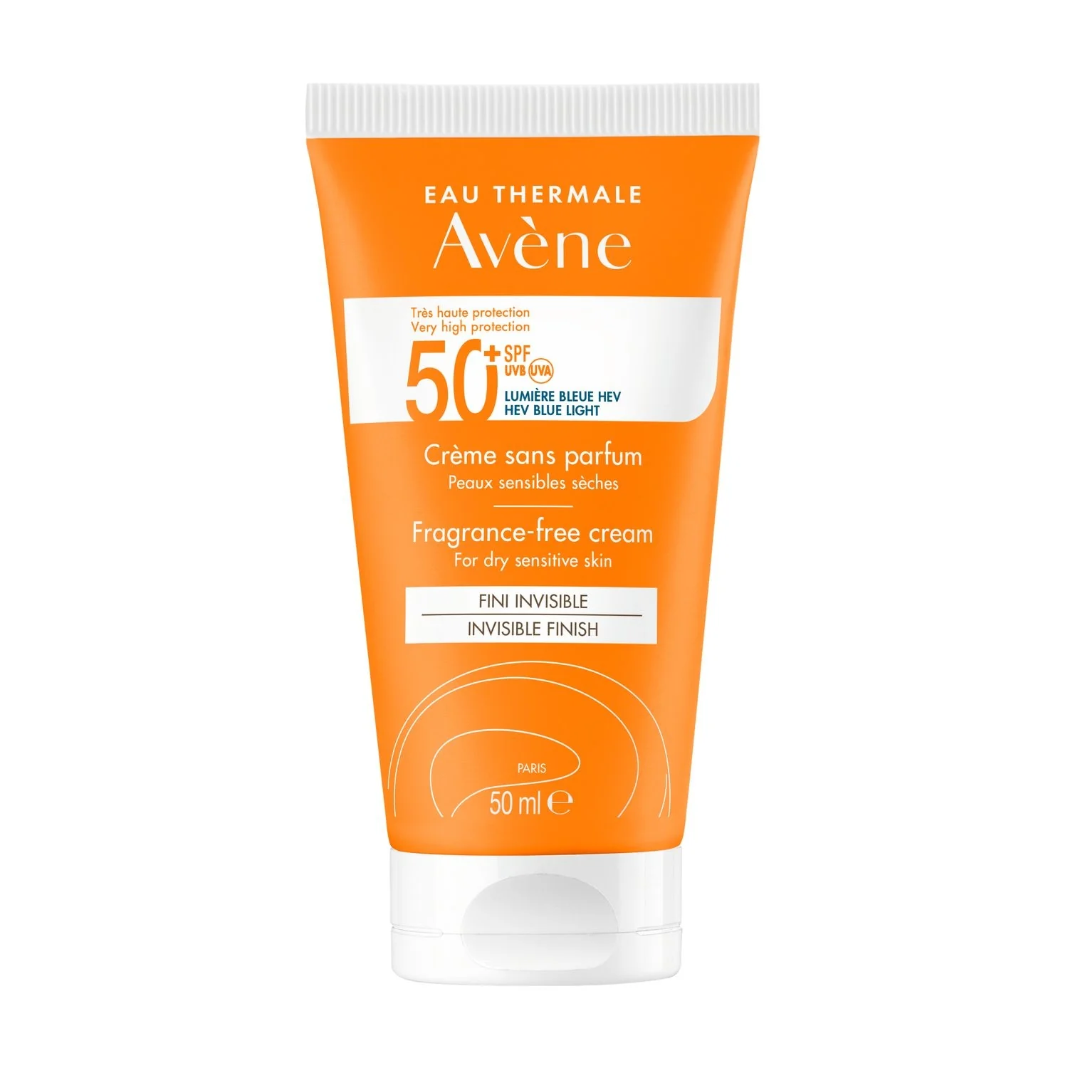Crema senza profumo SPF50+