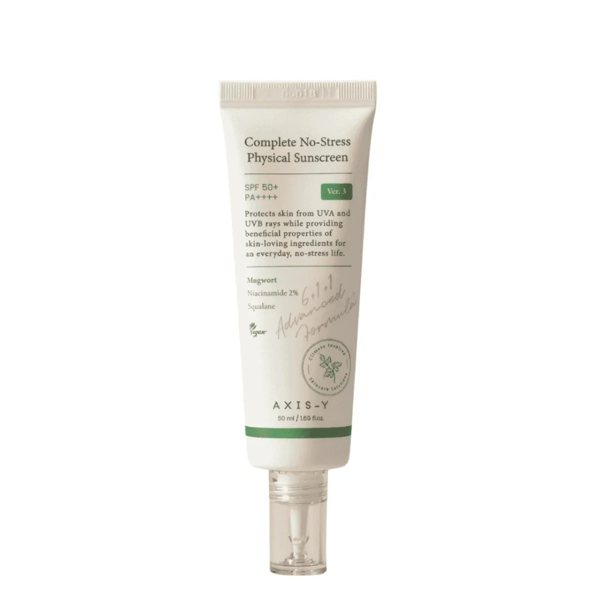 Complete No-Stress Physical Sunscreen V.3 SPF50+ PA++++