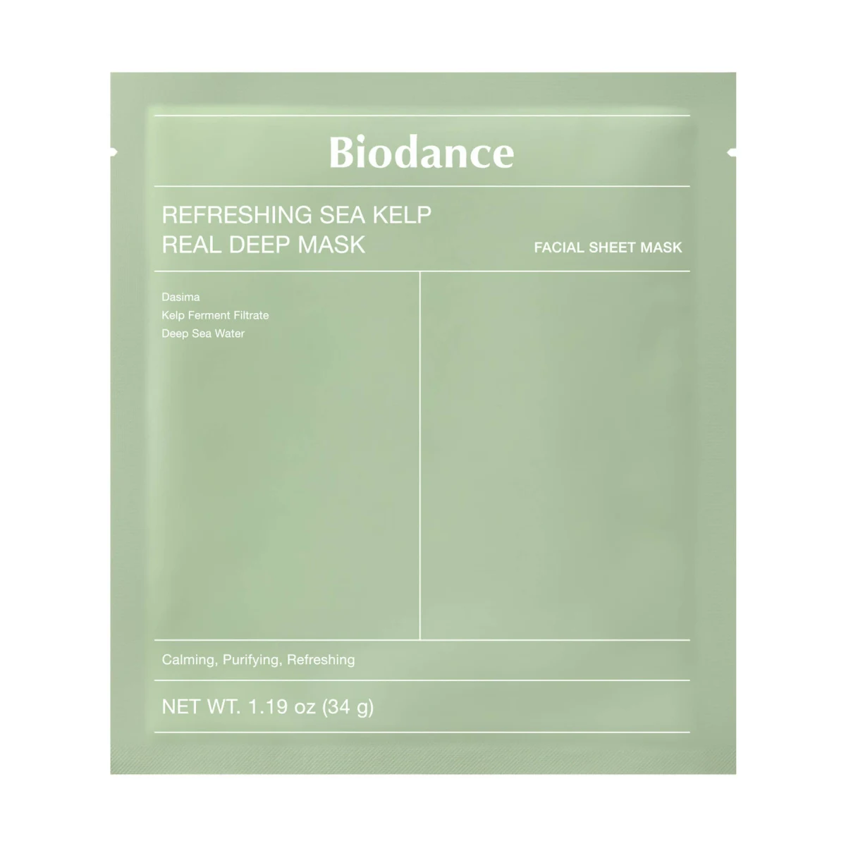 Refreshing Sea Kelp Real Deep Mask