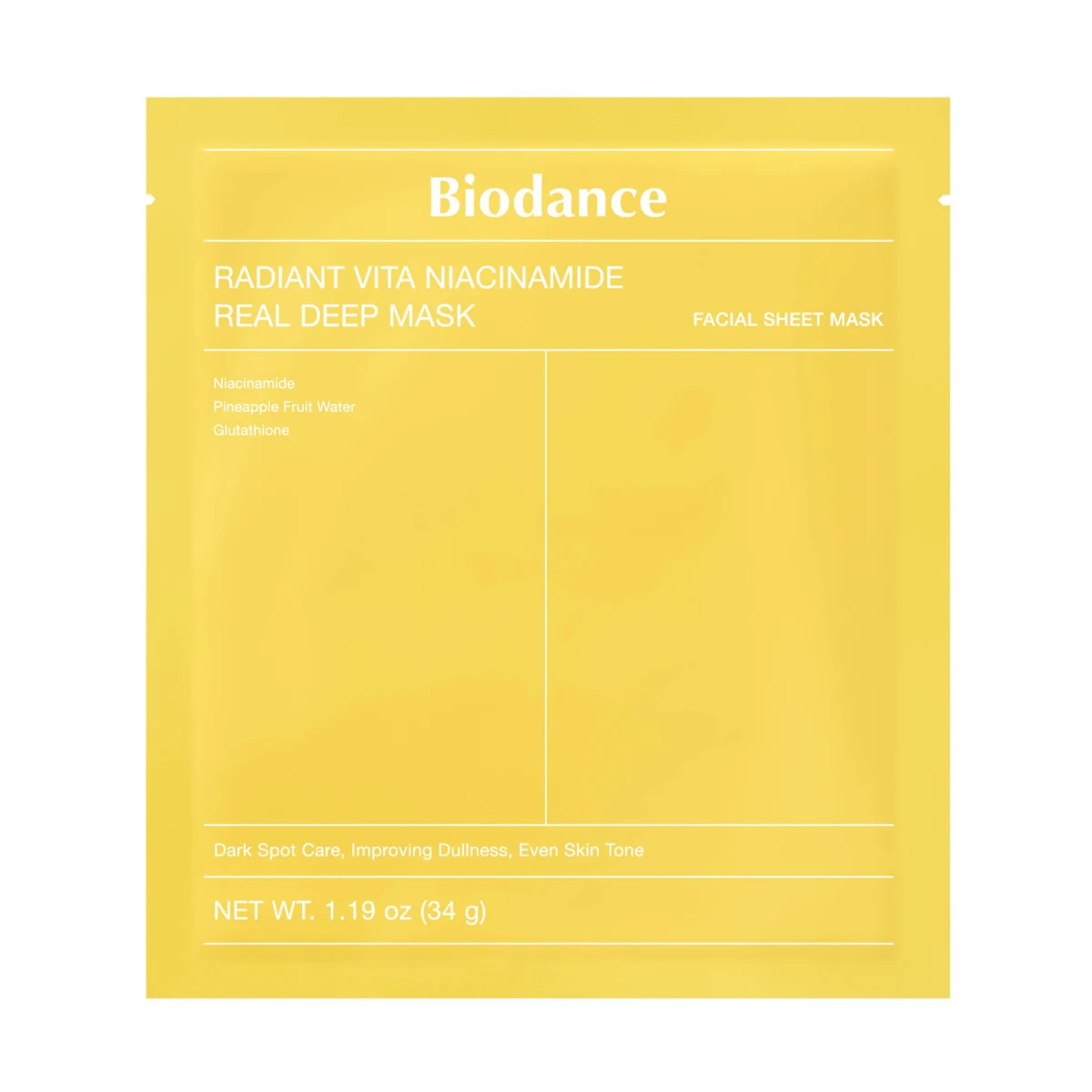 Radiant Vita Niacinamide Real Deep Mask
