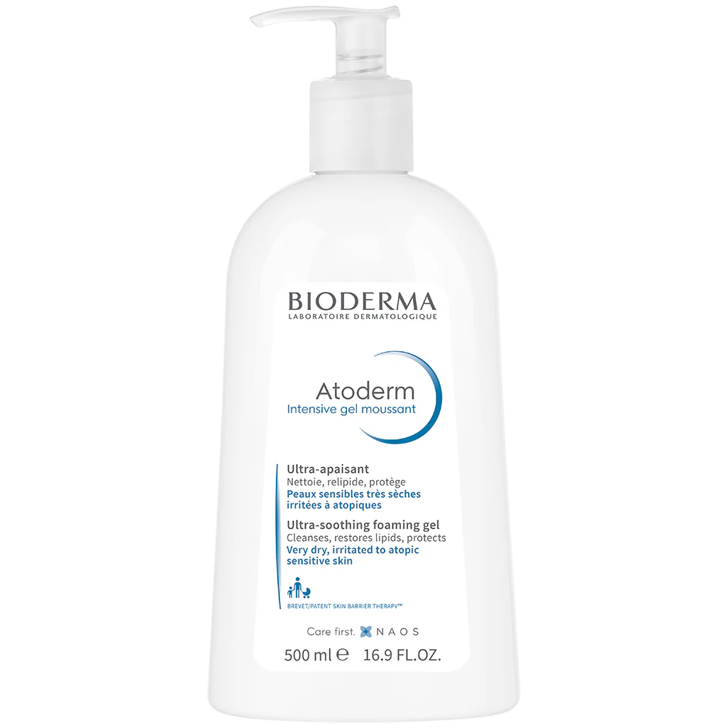 Intensive Gel moussant Gel detergente purificante delicato, anti-prurito