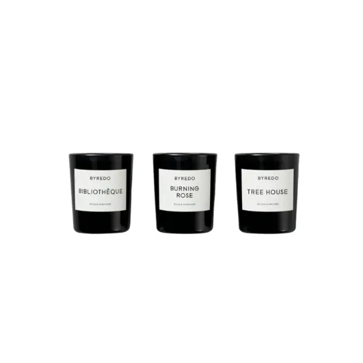 La Mini Sélection Bois - Mini Candle Set 3x70 g