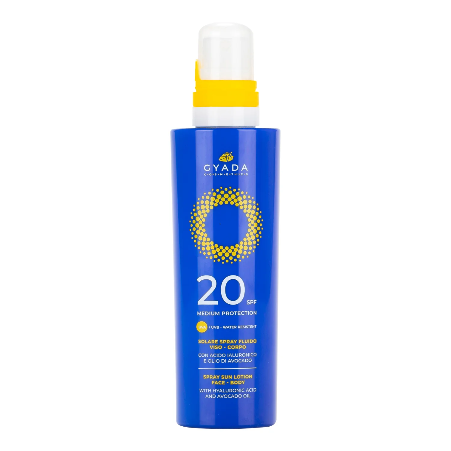 Solare Spray Viso Corpo SPF20