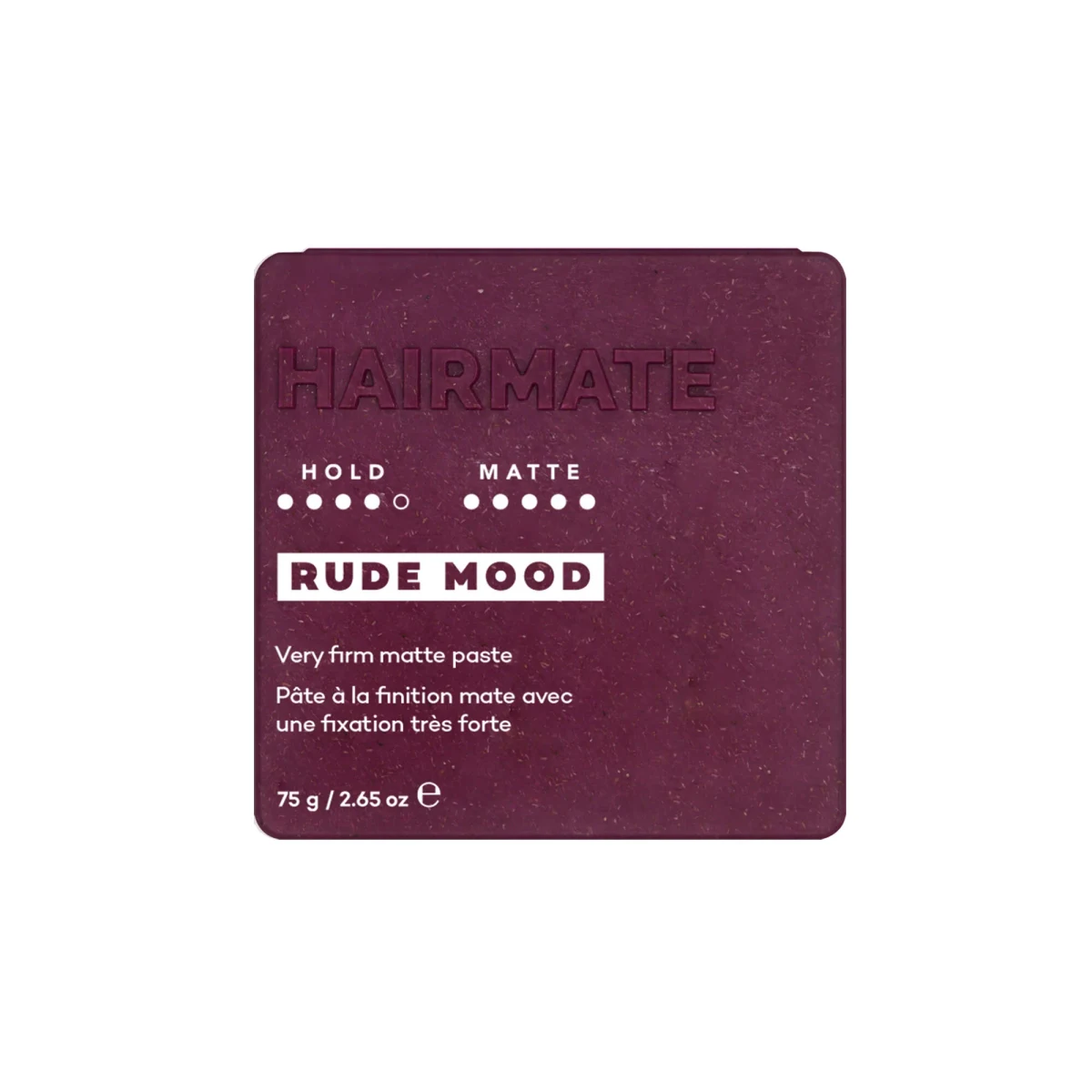 RUDE MOOD Pasta Capelli Opaca A Tenuta Extra Forte