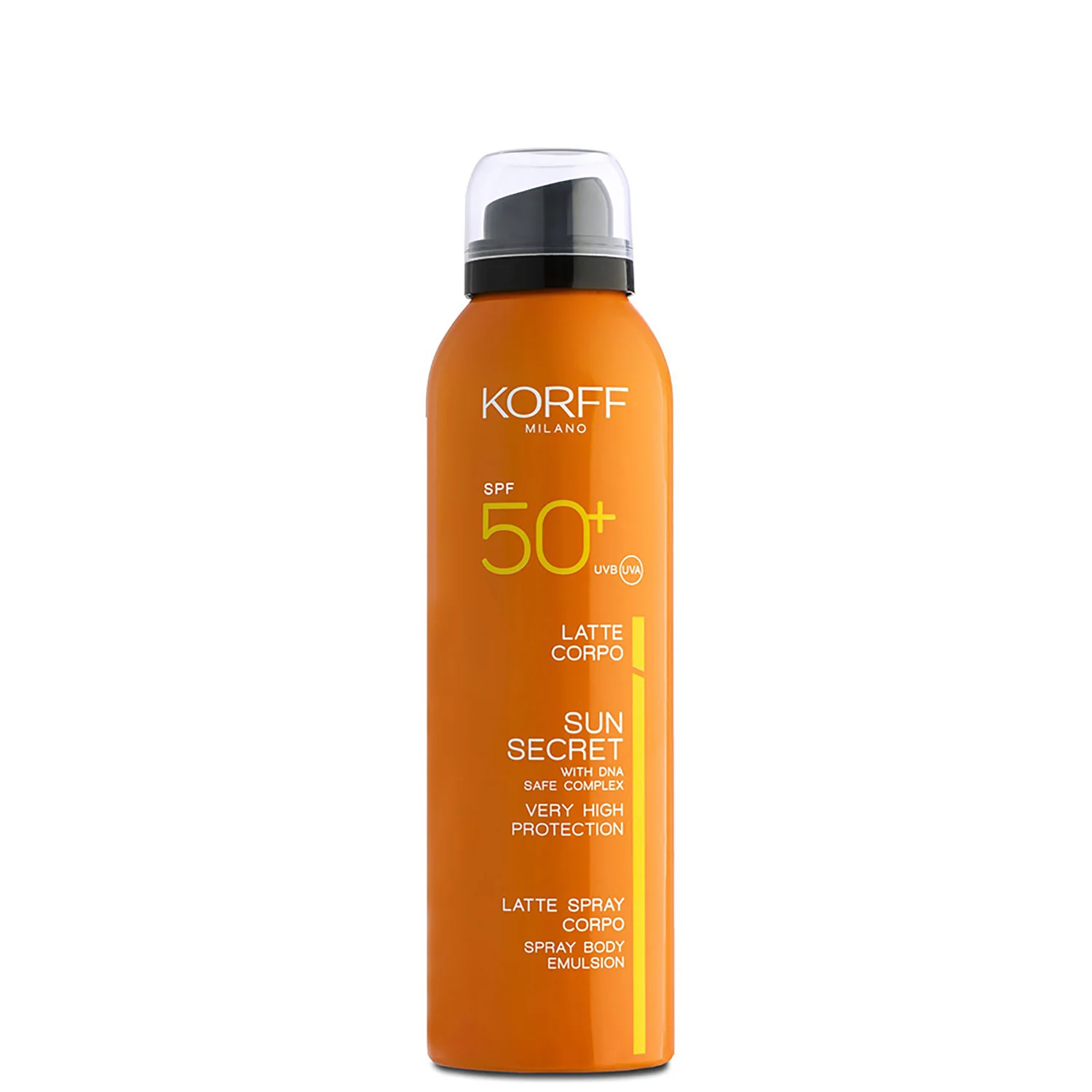 Sun Secret Latte Spray corpo SPF50+