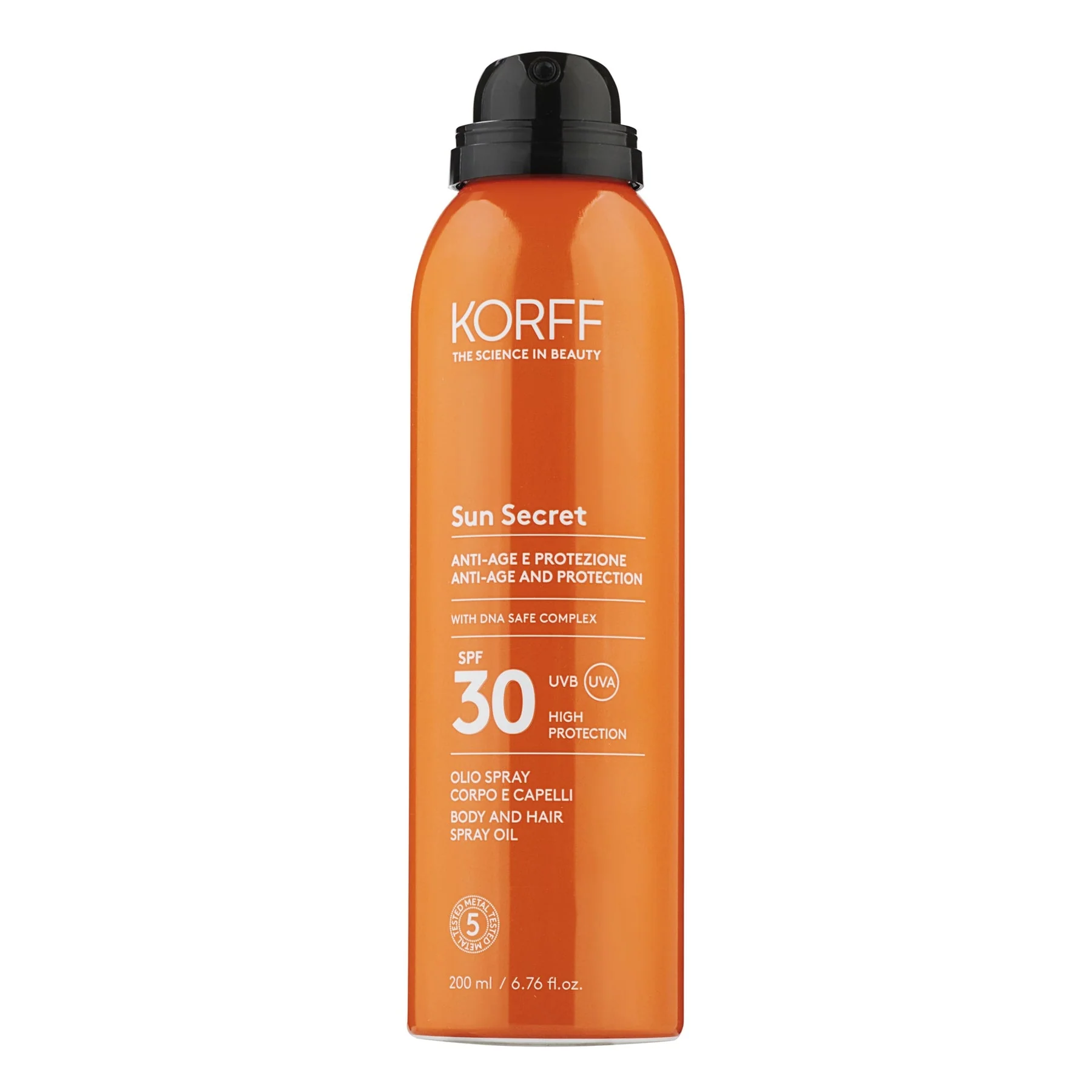 Sun Secret Olio Spray Corpo e Capelli SPF30