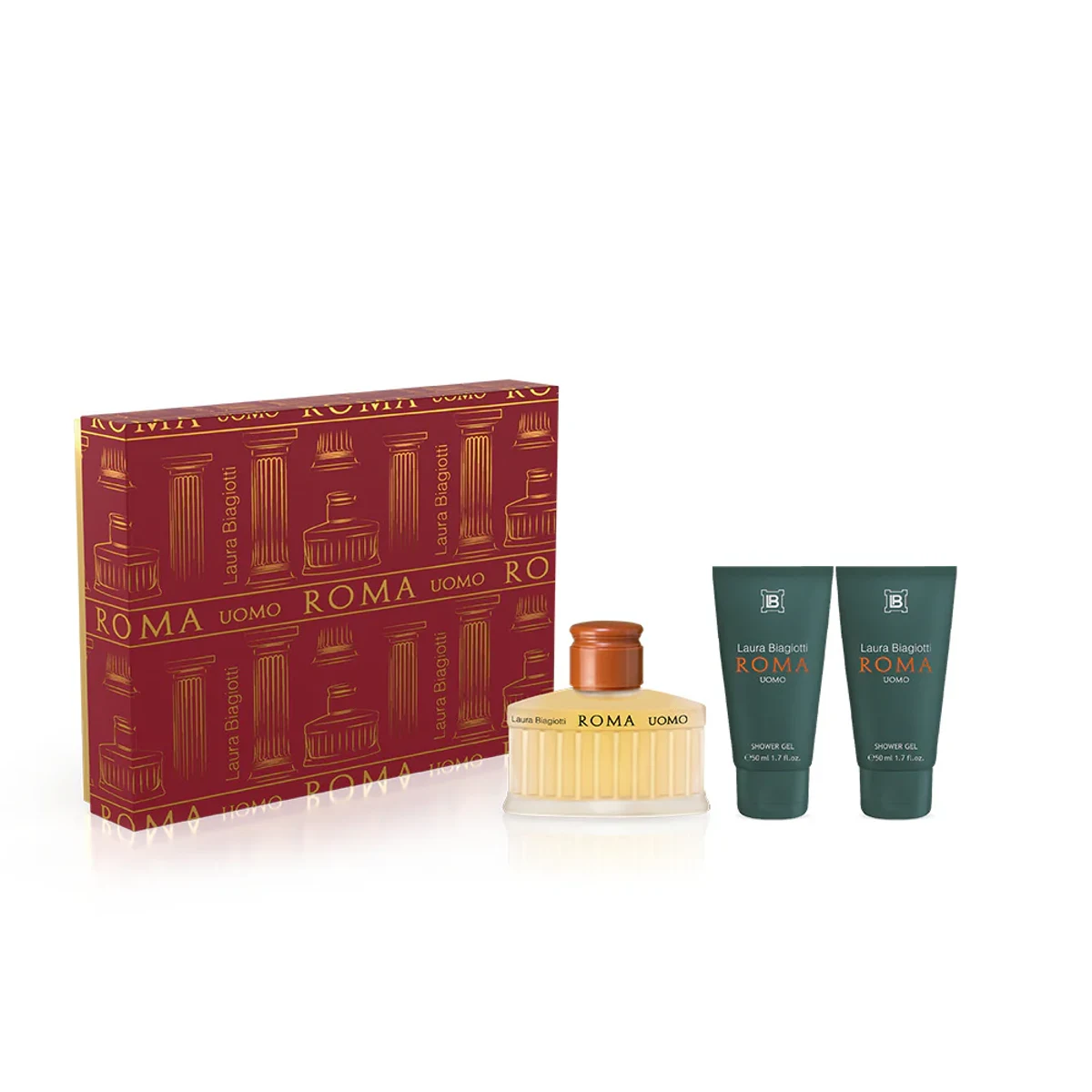 COFANETTO Roma Uomo Stylised – Eau de Toilette + Shower Gel