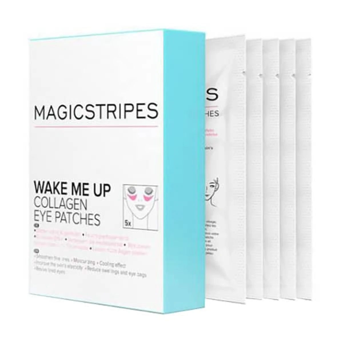 Wake Me Up Collagen Eye Patches 5 Pz