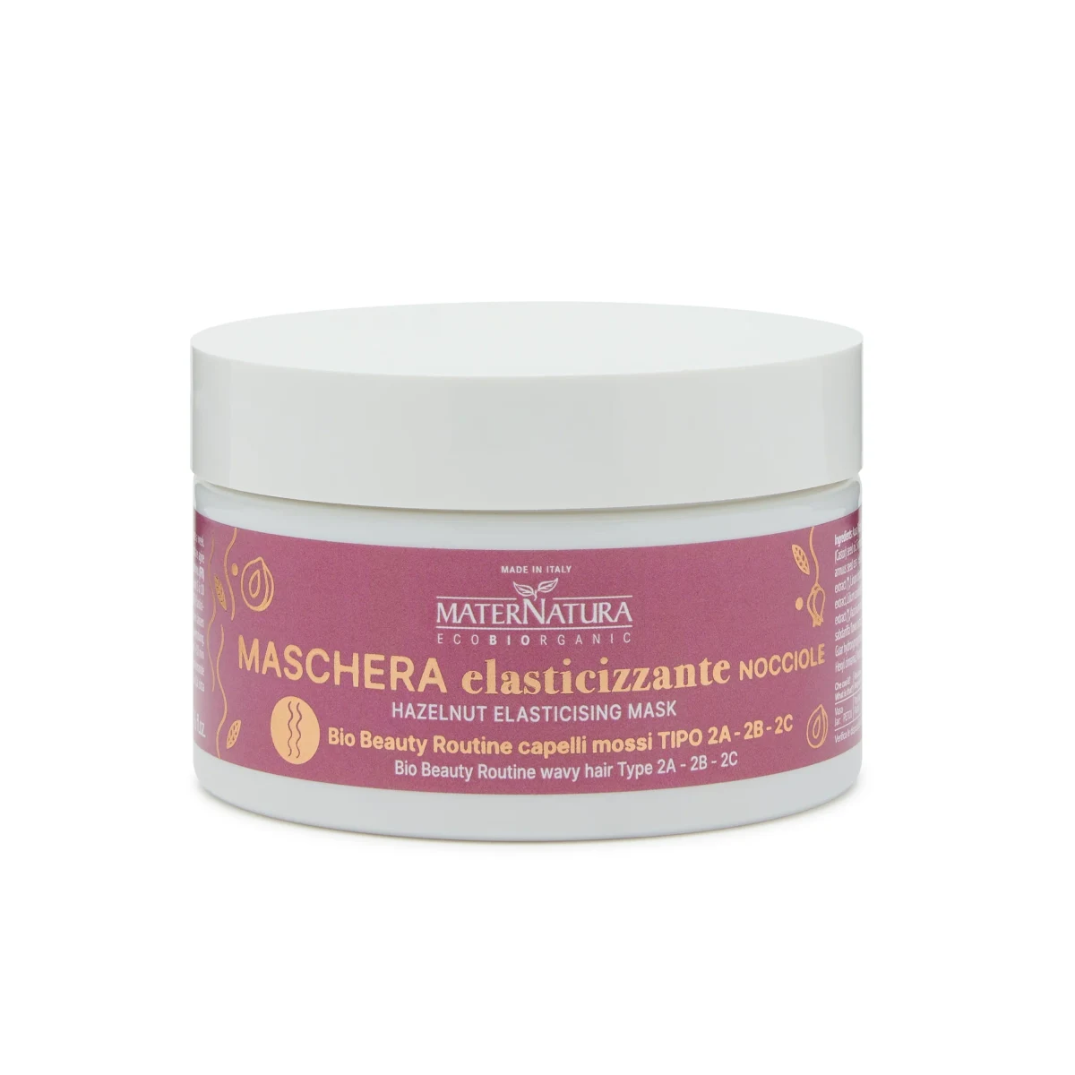 Maschera Elasticizzante Capelli Mossi Nocciole
