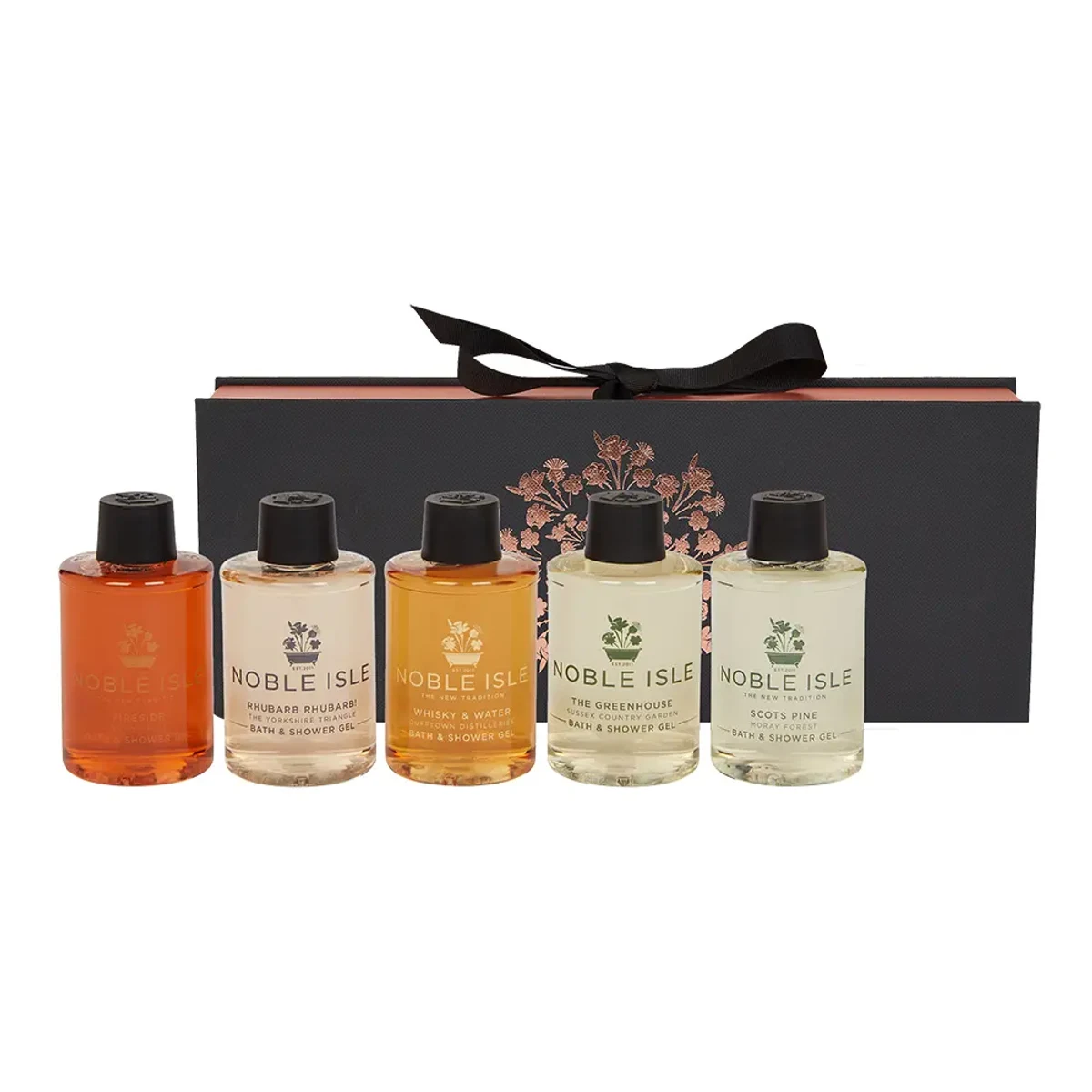 Fragrant British Wanderer Shower Gels 5x75 ml