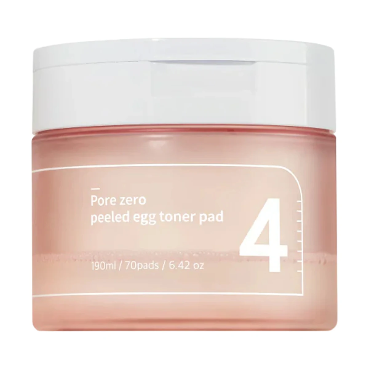 No.4 Pore Zero Peeled Egg Toner Pad