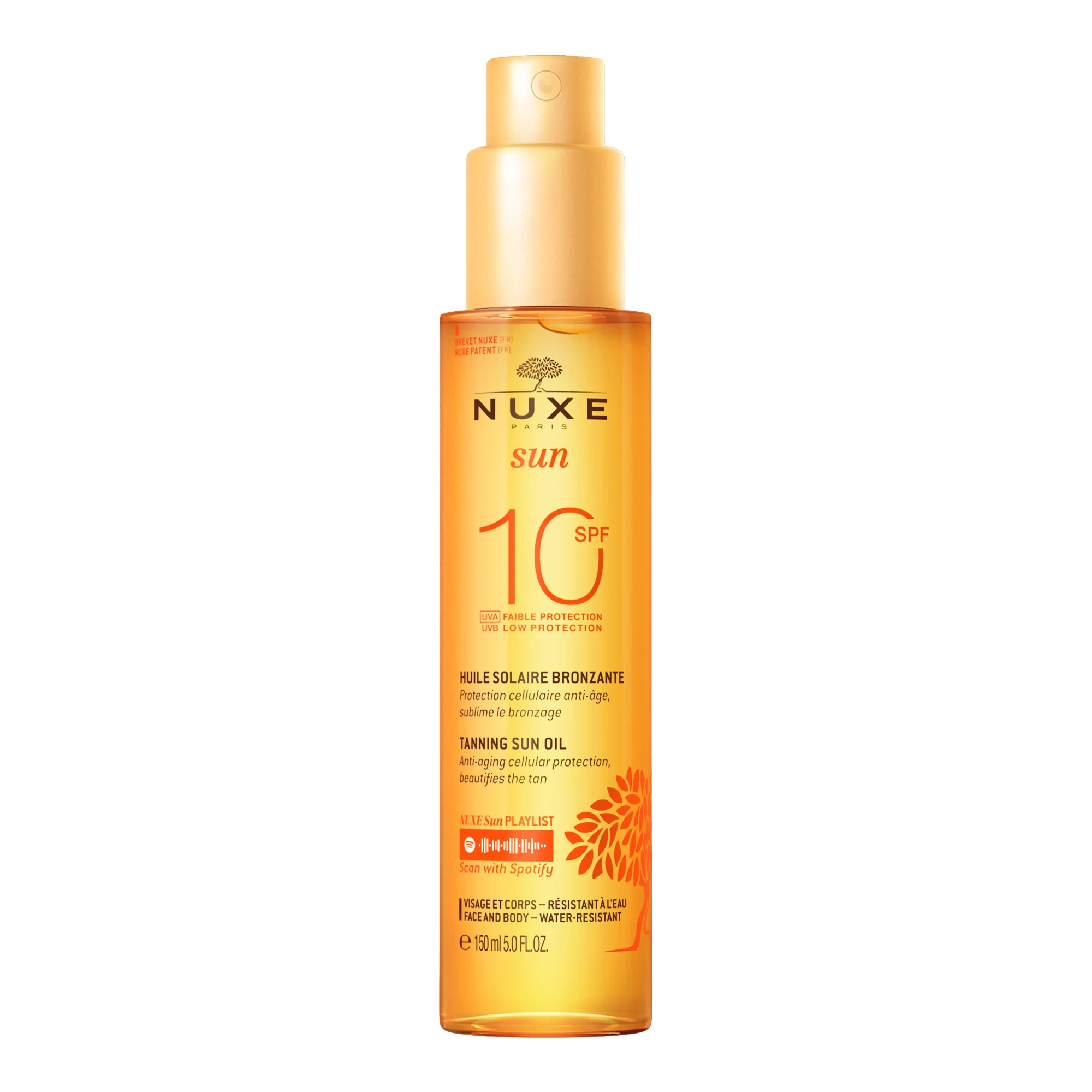 Olio Solare Viso E Corpo SPF10