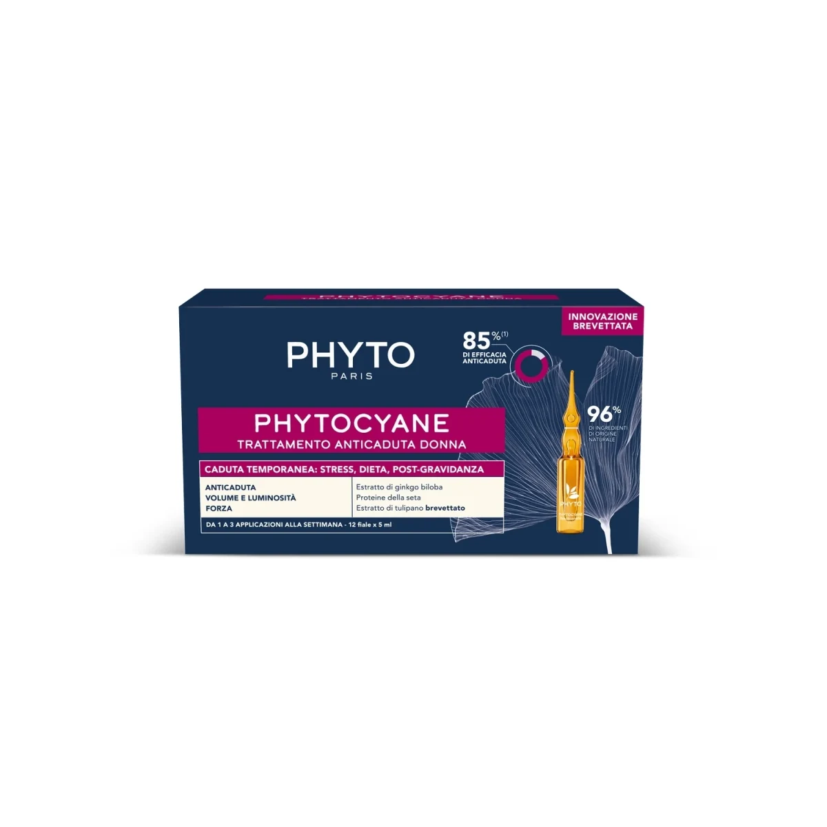 Phytocyane Trattamento Anticaduta Donna - Caduta Temporanea