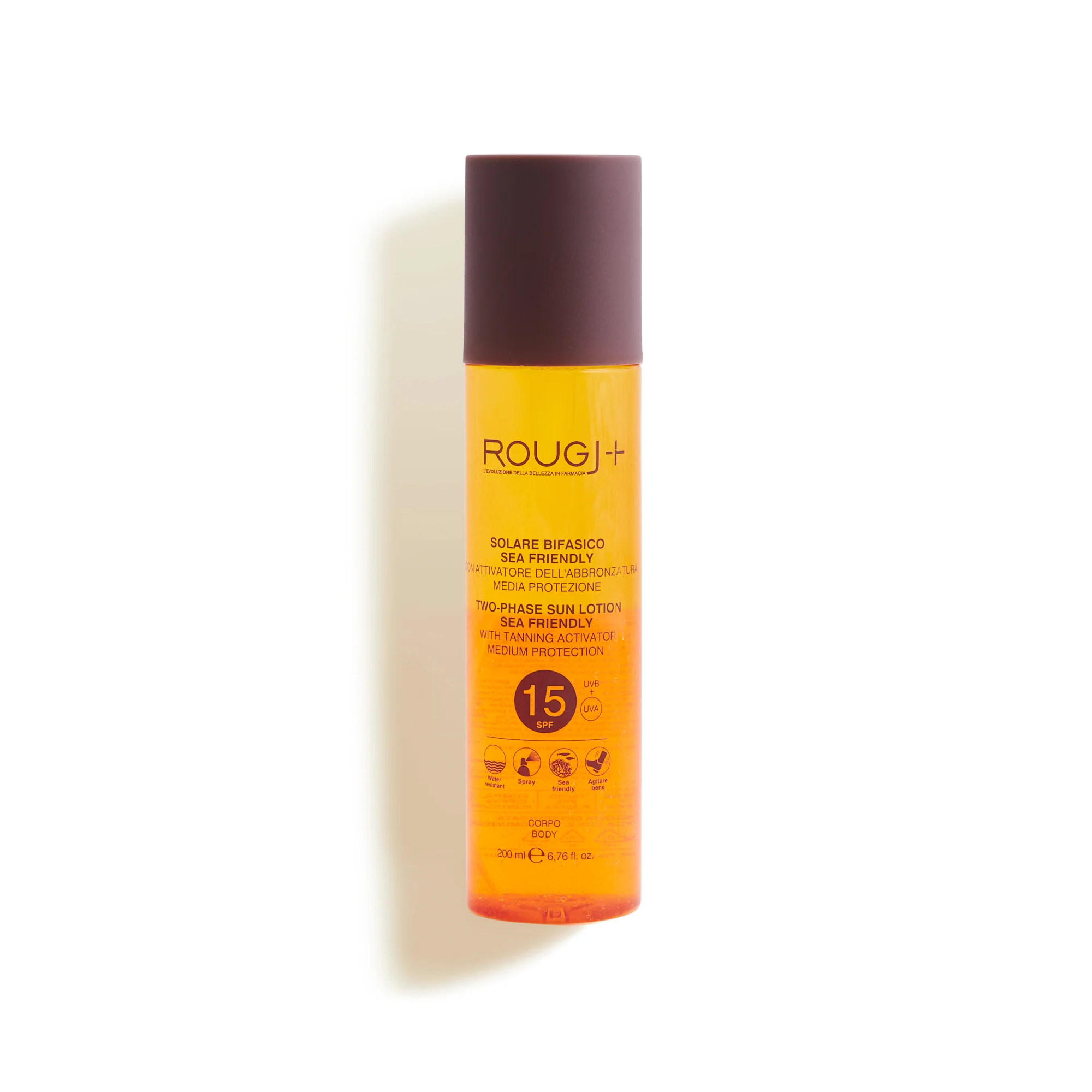 Suntech Solare Bifasico SPF15 con attivatore di melanina