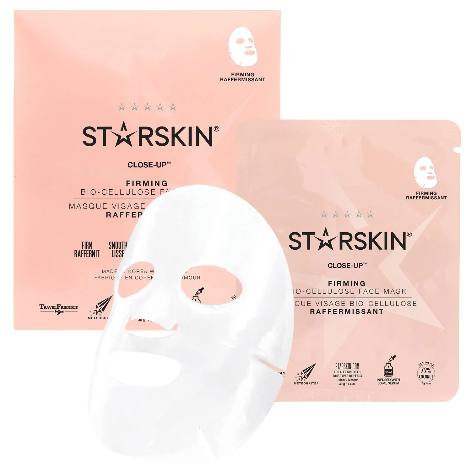 CLOSE-UP™ Firming Bio-Cellulose Face Mask