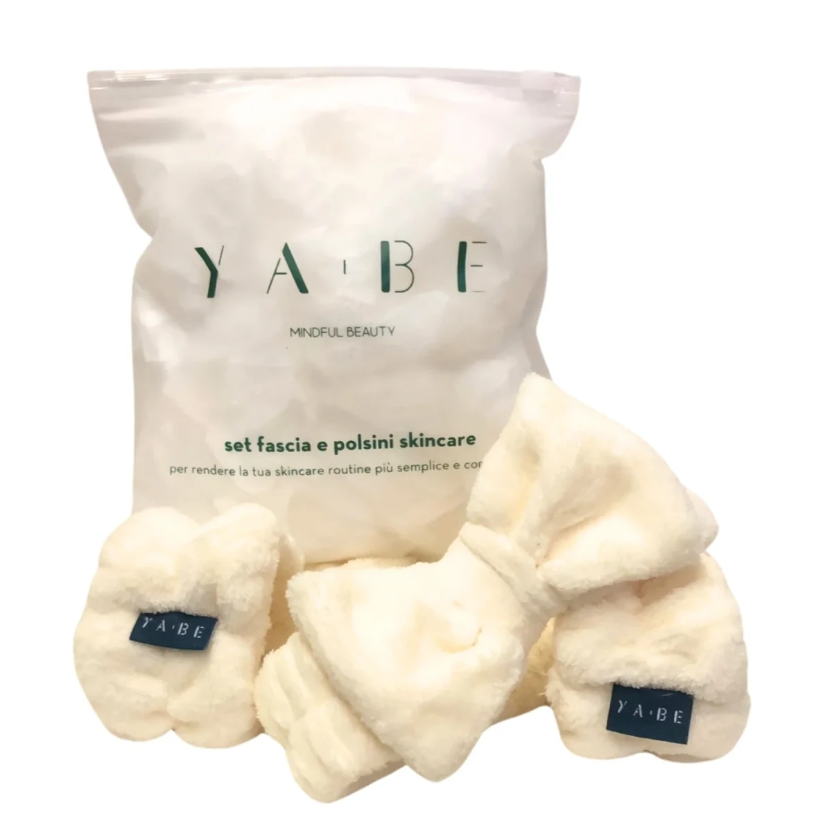Set fascia e polsini skincare